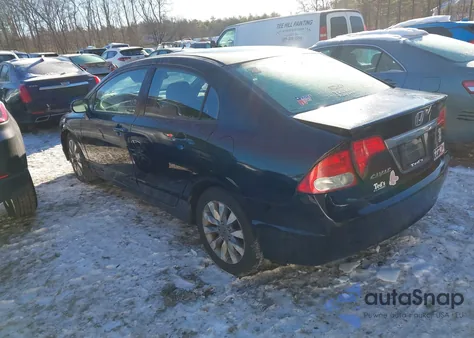 2010 Honda Civic Ex-L из США, поврежденный, VIN 2HGFA1F95AH525766